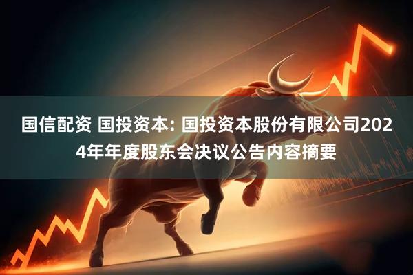 国信配资 国投资本: 国投资本股份有限公司2024年年度股东会决议公告内容摘要